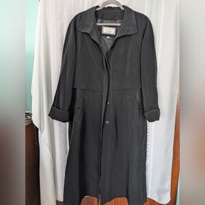 Classic Black Trench Coat for Women